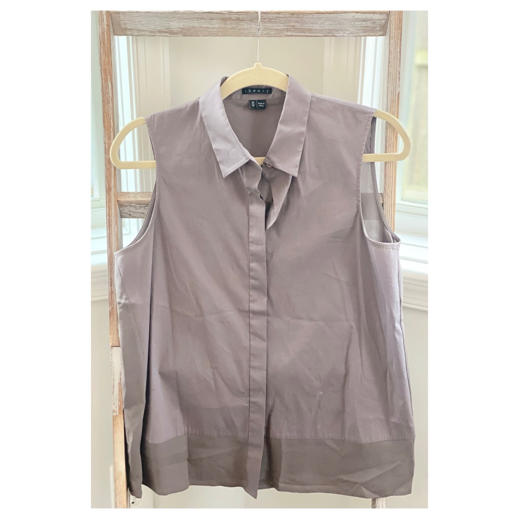 Theory Button-Down Top